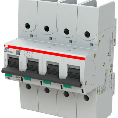 Disjoncteur ABB S804P-C80-R 4P 400V C-80A 50kA 6UM 