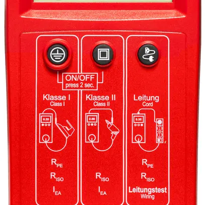 Tester d'apparecchio Benning ST 710 500VUC 200mA 0.5…20MΩ 