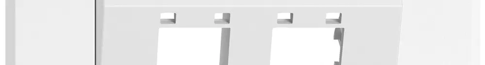 UP-Montageset EDIZIO.liv SNAPFIX® für freenet Kat.5e/6 2× ws 