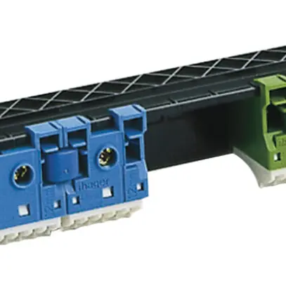 Morsetto di connessione Hager volta N/PE 14/4+5/1.14/4 