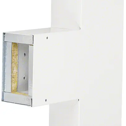 Raccord T tehalit FWK 3E E30 50×110mm, blanc traffic 