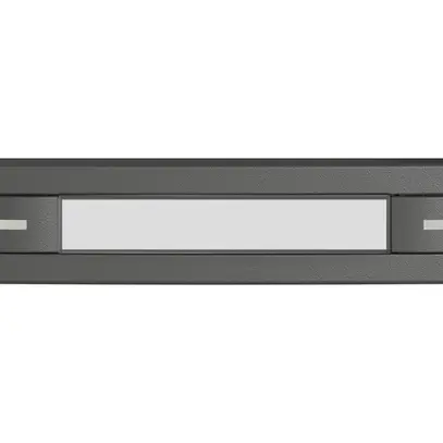 Pulsante 1/8 EDIZIO.liv SNAPFIX® p.KNX&UNI c.LED c.targ.comando 2 tasti grs 