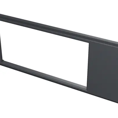 Coperchio R&M U-Box 410 90×45 1 port, nero 