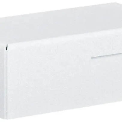 Piastra terminale tehalit per LFS 20×30 mm acciaio bianco traffico 
