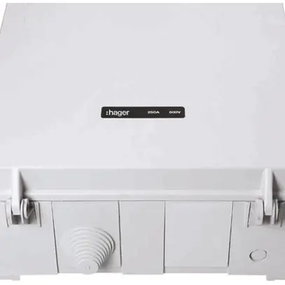 Cofano d'abbonati weber.hsa400 400A ent./usc.viti uscita bride ent.EFZ uscita EF 