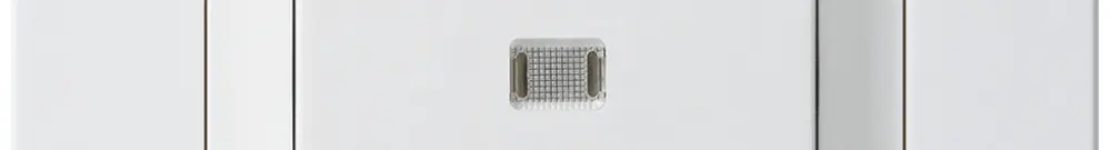 Interruttore pulsante luminoso INC kallysto.pro 3/2P bianco 