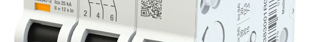 Disgiuntore ABB MCB S300P 3P 415V tipo K 10A Icn 25kA Icu 25kA 3UM 