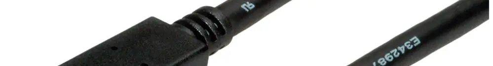 Cavo USB ROLINE USB-C/USB-C (USB 3.2 Gen2) 10Gbit/s 100W nero 1m 