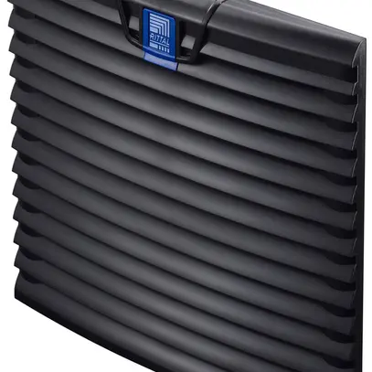 Boîtier de filtre Rittal SK 3240.208 255×255×25mm avec natte filtrante noir 