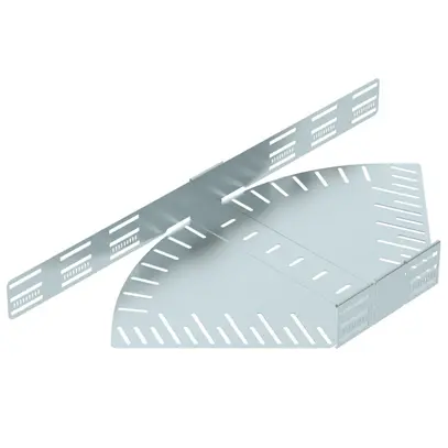 Gomito BET RB W regolabile 85×400mm acciaio zincato a nastro 