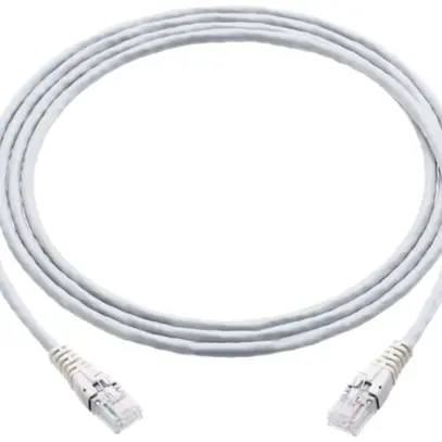 Câble patch RJ45 R&M 15m gris U-UTP cat.5 PVC classe D 