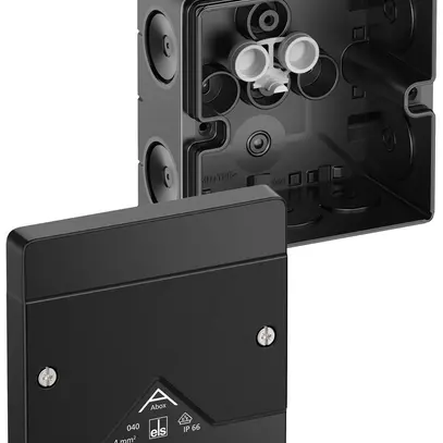 Boîte de dérivation AP Spelsberg Abox 040-L/sw 102×102×57mm IP66 no 