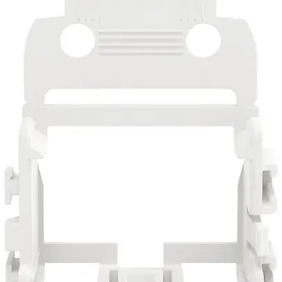 Adattatore di fissaggio WAGO c.scarico di trazione p.10×4mm² a vite bi 