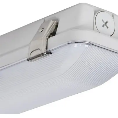 LED-Feuchtraumleuchte DOTLUX MISTRALsensor 42W 5050lm 4000K grau 