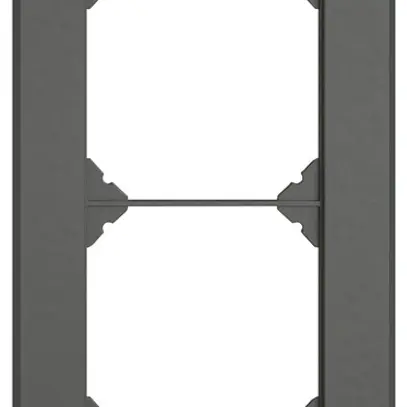 Telaio di copertura INC EDIZIO.liv SNAPFIX® 4×1/1×4 96×276mm grs 