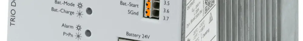 Impianto UPS PX TRIO-UPS-2G/3AC/24DC/20 Modbus IN 3L OUT 24VDC/20A 