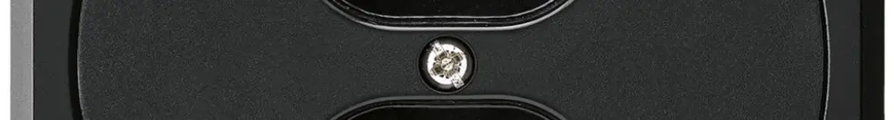 Presa INC robusto 2×tipo 13 nero senza copercchio 