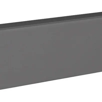 Canal d'installation tehalit LF 60×40×2000mm (l×h×L) PVC noir 