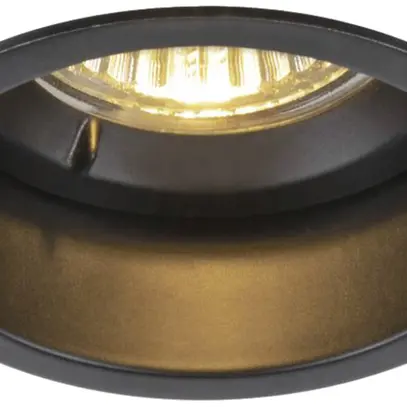 Downlight SLV HORN GU10 25W Ø76mm alluminio nero 