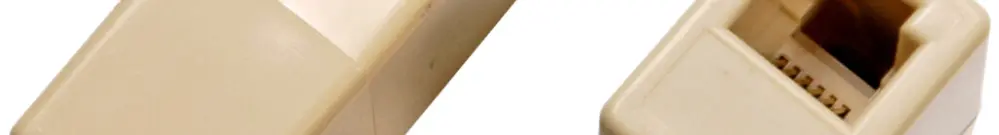 Adattatore diretto RJ11f/RJ11f UTP senza cavo, beige 