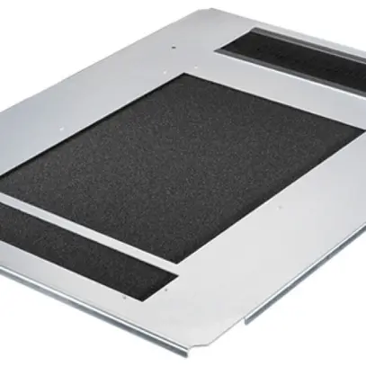 Fondo in lamiera Rittal DK 5502.330 per TS/TS IT/SE/TXCableNet grigio 