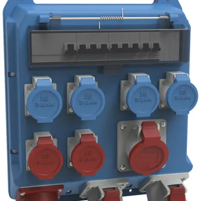 Distributore di corrente Bals EVKB 50/32A 4×T23 2×T25 2×CEE16 1×CEE32 1×FI 3×LS 