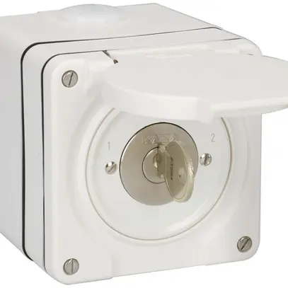 Inverseur AP NEVO 3P, IP55, 1-0-2, cyl.1007F, 12h, plan 631984, bc 