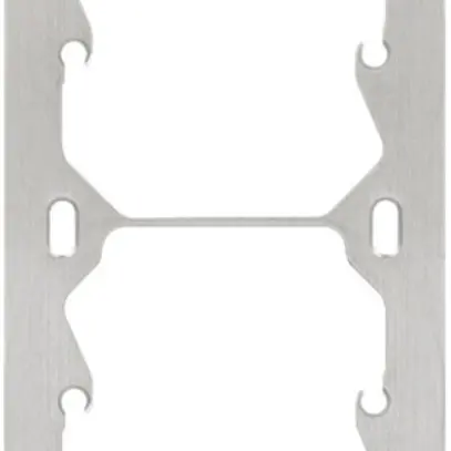 Plaque de fixation Hager grd.I-I-I-I 77×257mm 