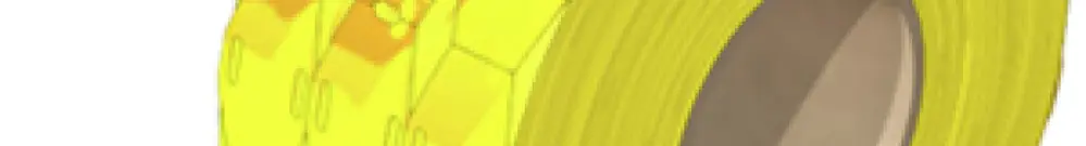 Marqueur de câble WM SFX-VT 9/24 MM GE en rouleau Ø7…40×26×15mm jaune 