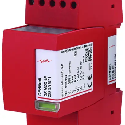 Parasurtension DEHN/elvatec SE DR M 4P 255 SN1872 FM 230V 3kA 