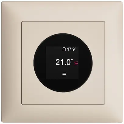Termostato ambiente INC EDIZIOdue 230VAC 4…30°C 88×88mm crema 