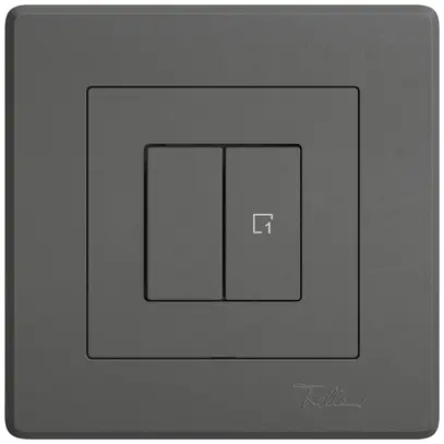 Commande pour interrupteur ENC EDIZIO.liv Wiser SNAPFIX® 1C scène WLAN 2T grf 