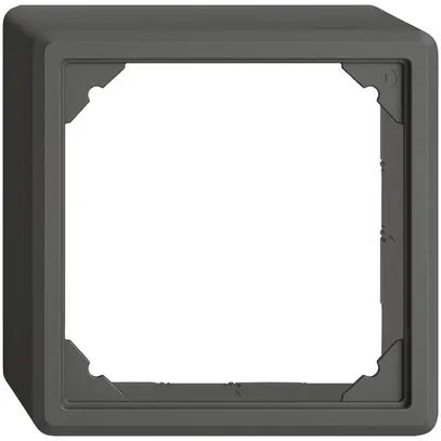 Cappa AP EDIZIO.liv SNAPFIX® per apparecchi GX grigio scuro 