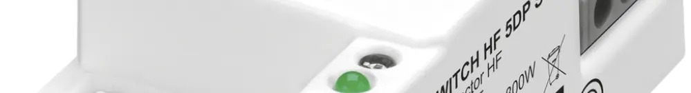 Rilevatore di movimento/luce INS Tridonic smartSWITCH HF 5DP S f, bianco 