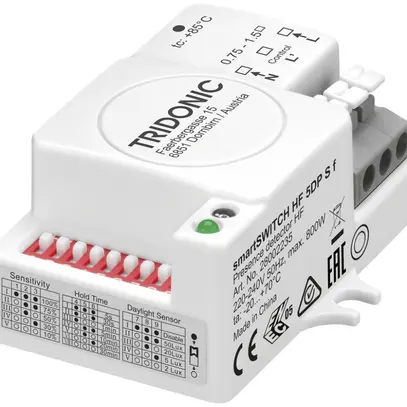 Rilevatore di movimento/luce INS Tridonic smartSWITCH HF 5DP S f, bianco 