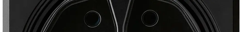 UP-Steckdose robusto 3×Typ 13/1 schwarz 