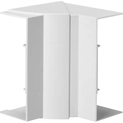 Angle intérieur tehalit BR 68×170mm couvercle 80mm sans halogène blanc trafic 