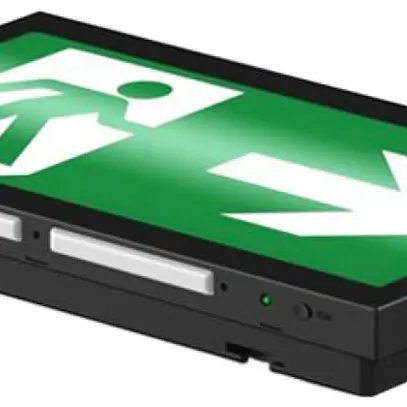Lum.d.voi.d.sec.LED Sylvania LifeSafe IP40 en saillie/à encastrer 140lm 3hbt no 