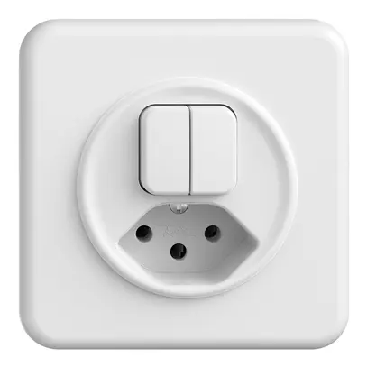 Combinaison ENC A-R+3/1P+T13 STANDARDdue blanc 
