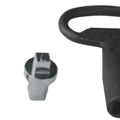 Serrure carré Hager univers 6/6mm IP44/IP54 version Suisse 