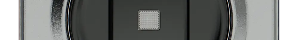 Interruttore a pulsante luminoso ELEMENT schema 6/1L 16A 250V LED alluminio 
