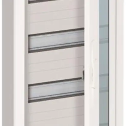 UP-Kleinverteiler ABB 4R/48PLE IP31 mit Tür transparent 