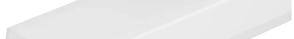 Copertura del profilo LDV PC/W01/D/1, 26.3×17.7mm, 1m, opale 