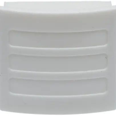 Plaque d'obturation Basic blanc 