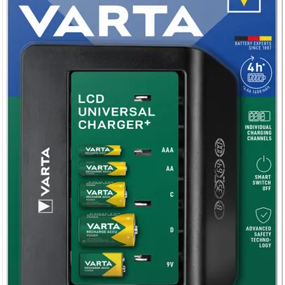 Caricabatterie VARTA Universal Plug Charger+ 