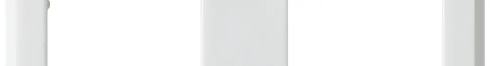 Module kallysto 2×RJ45 Keystone blanc 