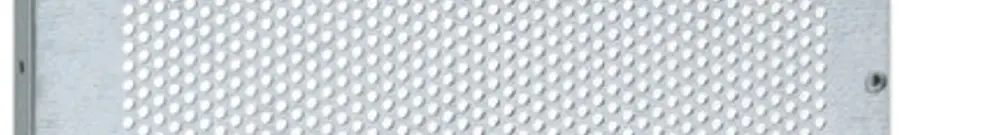 Pannello media Hager univers per INC 5-file 1 fila modulare 250×750mm 