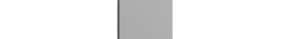 Pulsante 1/4 INC Edue Wiser senza simbolo silver 