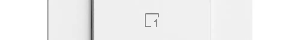 Comando per pulsante scene EDIZIOdue Wiser 1 scena 1t bi 