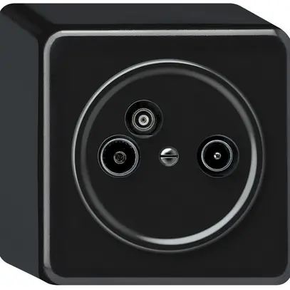 Presa antenna AP TV-R-dati origin presa terminale 10.5dB nero 